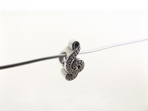 Authentic PANDORA #791381CZ Sweet Music Charm Bead