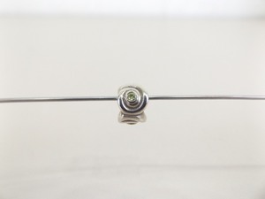 Authentic PANDORA #790318 Peridot Eye of The Storm Charm Bead