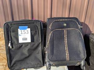 lot 153 image: Two Pieces of Rolling Luggage
