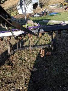 lot 171 image: Agri-Fab 40 Dethatcher Tow Behind Lawn Groomer