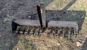 lot 179 image: 40 Tow Behind Spike Aerator