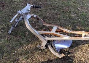 lot 183 image: Motorbike Frame - As Is
