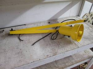 Loading dock  work light, ready to...