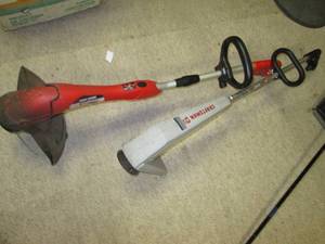 2 Electric weed whips...