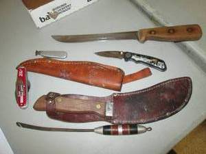 Assorted knives...