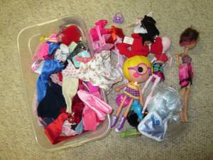 Dolls and doll clothes...