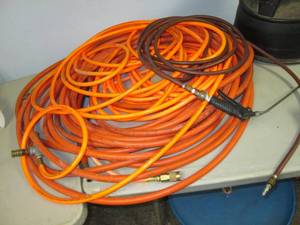 Lot of hoses and fittings...