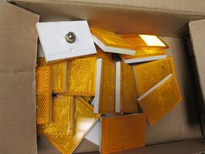 Spring hardware and reflectors in h...