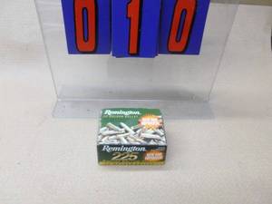 Remington .22 ammo. Box of 225. As shown.