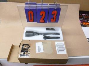 HQ Flashlight & mount. New condition. As shown.