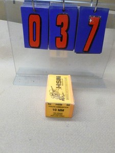 HSM 10 mm ammo. Box of 50. As shown.