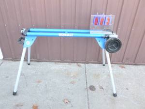 Kobalt miter saw stand. Appears new. As shown.