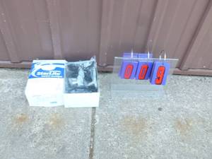 Starlite 8 pair tinted safety glasses. New in box. As shown.