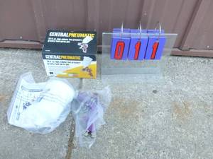 Central Pneumatic hvlp spray gun. New in box. As shown.