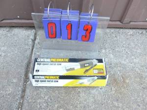 Central Pneumatic air saw. New in the box. As shown.
