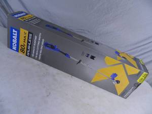 lot 24 image: New Kobalt 80 volt Cordless String Trimmer  Weed Whip