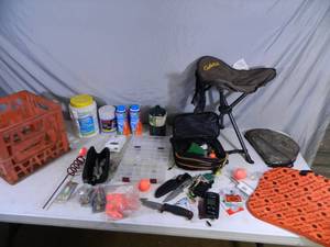 lot 47 image: Fishing Tackle, Knives, Etc