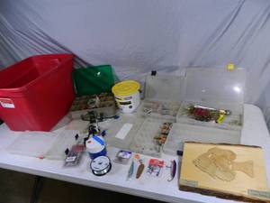 lot 55 image: Assorted Fishing Equipment and Tackle