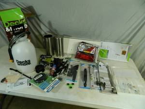 lot 80 image: LED Trailer Lights, Sprayer, Hardware, and More