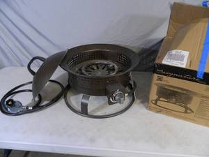 lot 94 image: Portable Gas Firepit with Hose