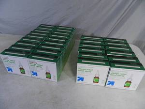 lot 98 image: 30 New Bottles of Allergy Relief Nasal Spray - Past Exp Date