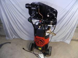 lot 6 image: Chicago Pneumatic 26 Gallon Air Compressor