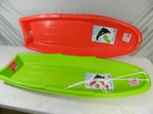 lot 125 image: 2 New Snow Sleds