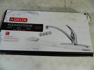 lot 132 image: New Delta Foundations Kitchen Faucet