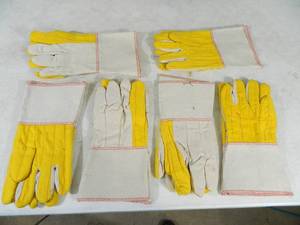 lot 135 image: 6 New Pairs of Industrial Work Gloves