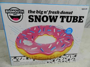 lot 161 image: New 3 ft Donut Snow Tube