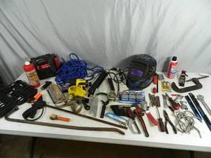 lot 186 image: Tools, Shop Supplies, and More