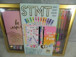 lot 199 image: New DIY Personalized Planner Set