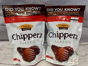 lot 2 image: 2 Fresh Bags of Original Chipperz Made With Belgian Chocolate