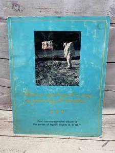 lot 30 image: 1969 Commemorative Album Of Apollo Flights