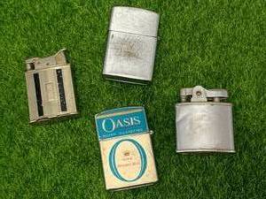 lot 32 image: Lot Of Four Vintage Lighters