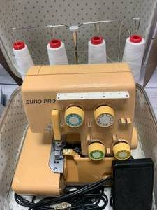lot 41 image: Euro Pro 534 Sewing Machine Made In Japan