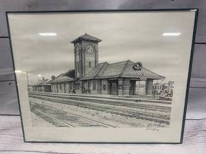 lot 74 image: Great Northern Railway Fargo Signed 11 x 14 Print