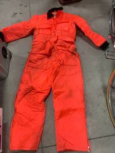 lot 80 image: Vintage Blaze Orange Winter Workwear