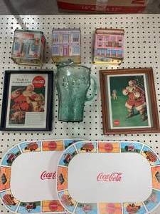 lot 89 image: Lot Of Miscellaneous Coca Cola Items
