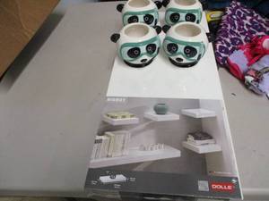 4 Panda Planters and Big Boy (2 x 2...