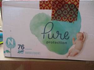 76 Pampers Pure Protection Diapers...