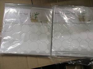 40 Peel and Stick Backsplash Tiles ...