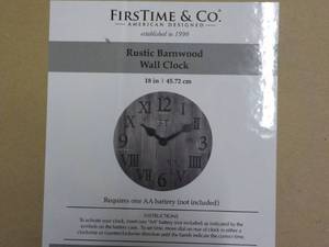 First Time and Co. Rustic Barnwood ...