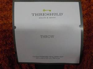 Threshold OEKO Tek Blanketthrow 50...