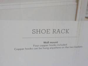 Threshold Metal Shoe Rack...