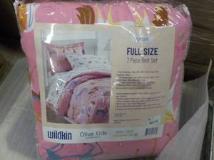 Full 7 Piece Wildkin Olive Kids Col...