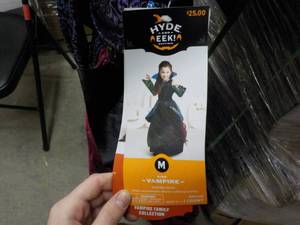 Vampire Costume...