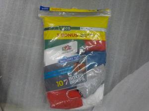 10 pkg Boys size L Boxer Briefs...