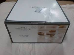 Threshold 4 pack Cocktail Glasses...