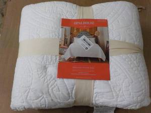 Opal House Medallion Stitched Quilt...